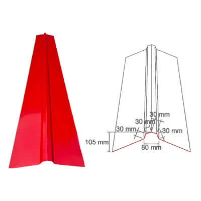 ALUZINC - CUMBRERA DESDE 2 A 6 M 🏷️