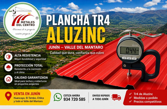 Dónde Comprar Plancha TR4 en Junín: Fábrica y Precios 2026